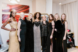 Team der Modenschau fashion meets furniture