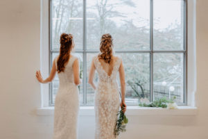 Brautmodenshooting in der Orangerie